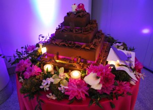 MOCA Wedding Cake